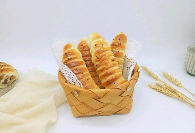 豆沙馅面包
