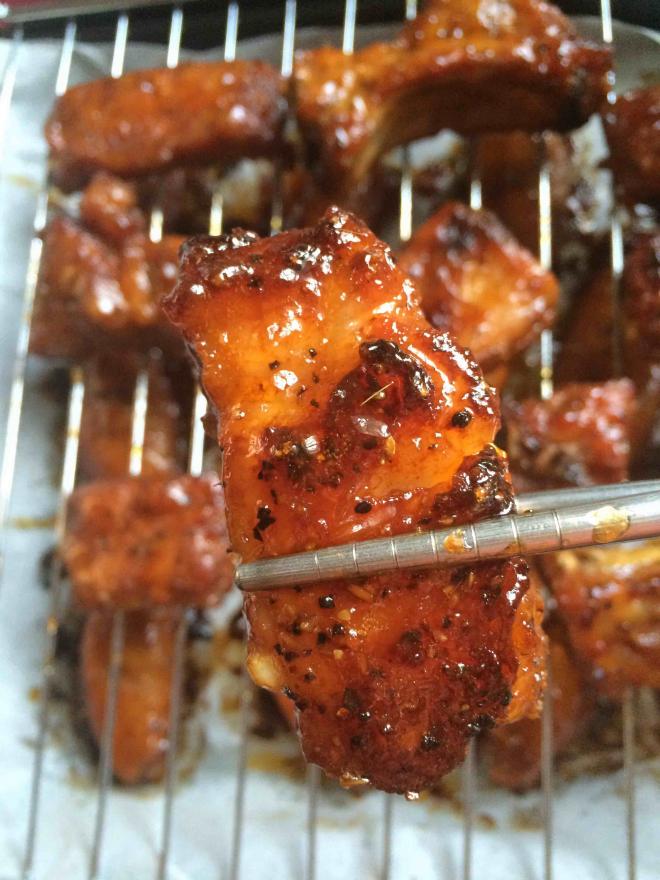 黑椒孜然烤排骨