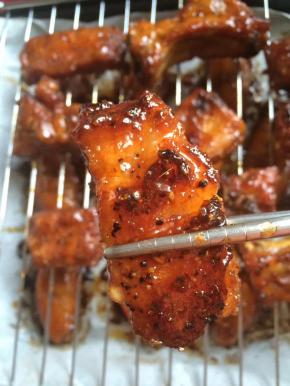 我就最喜欢吃半肥瘦有软骨的排骨