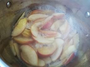 放入一碗清水和黄冰糖。