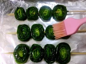 表面刷一遍食用油