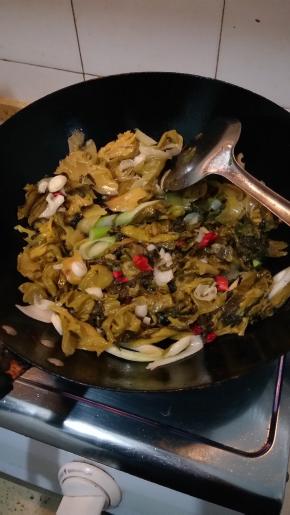 炒出香味就可以了