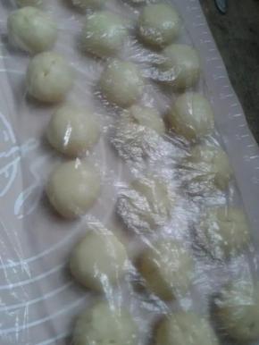 全部做好保鲜膜覆盖