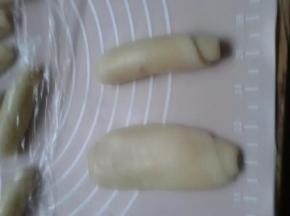 取卷好的再按扁
