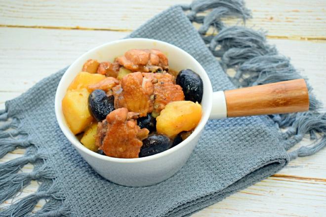 红烧香菇鸡翅土豆