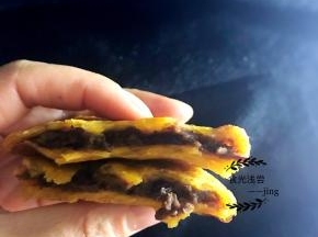 有糯米的软糯，有柿子的香气，口感很好，这也是陕西很有名的黄桂柿饼，每次排队的人络绎不绝，自己做过一次，感觉以后再也不想去排队了！