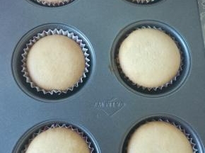 烤箱上下火155度先预热5分钟，再把所有装有面糊的纸杯进烤箱烤25分钟，可根据烤箱自己调整温度