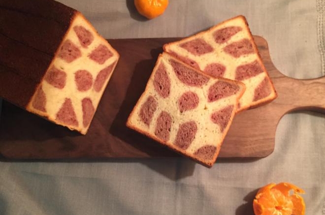 长颈鹿纹吐司面包