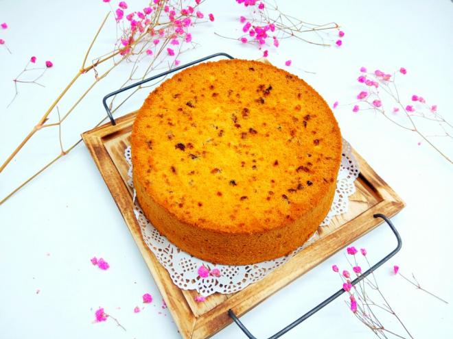 蔓越莓戚风蛋糕