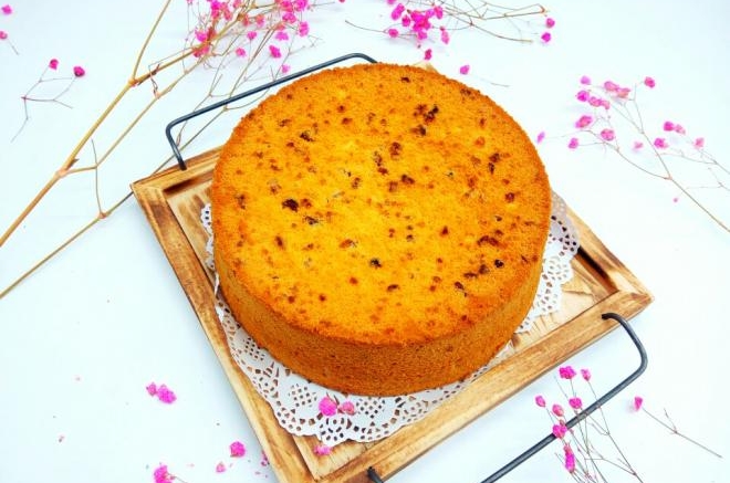 蔓越莓戚风蛋糕