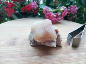 用拔毛工具一一拔出