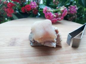 用拔毛工具一一拔出