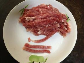 猪梅肉切丝