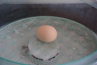 鸡蛋放蒸锅里蒸熟