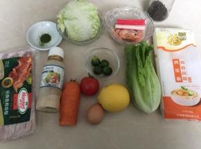 准备好材料