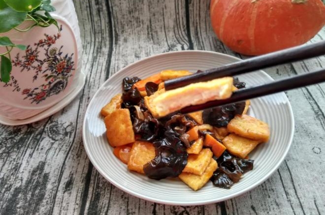 香煎豆腐