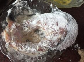 再裹上生粉