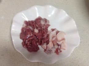 猪肉洗净切小块~