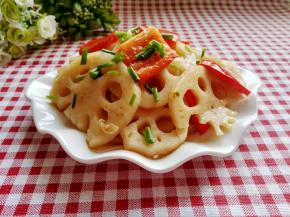 成品图来一张，又脆又辣，美味诱人。