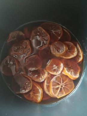 这是早上起来的状态，汤汁开始用点浓。不急。冷却之后，汤汁会被现在更要浓稠。