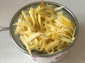 柚子皮沥干水份