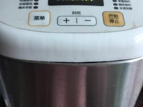 按面团发酵键进行一次发酵