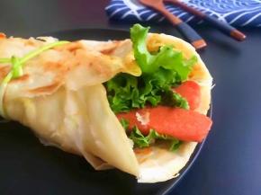 美味的鸡蛋灌饼就好了,真的是外面一层层的好吃极了，教程分享完毕！