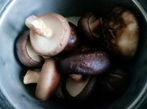 香菇洗净
