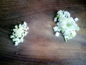 葱蒜切末