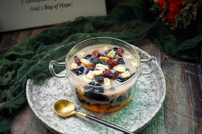 薯泥烧仙草豆浆