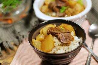 搭配一碗白米粉，比平时多吃一碗啊