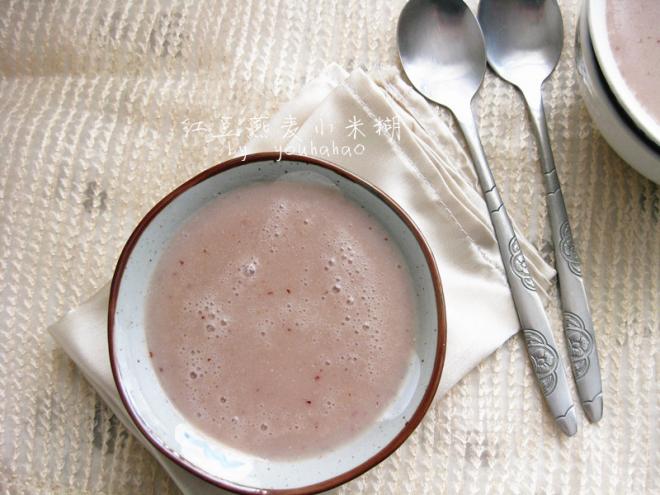 红豆燕麦小米糊