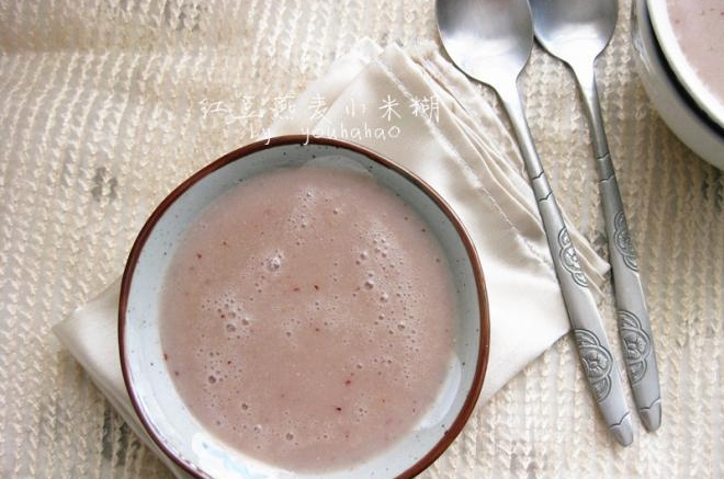 红豆燕麦小米糊