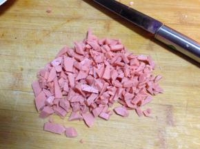 火腿切丁