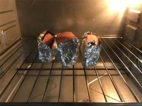 再次放入烤箱，220度40分钟左右。