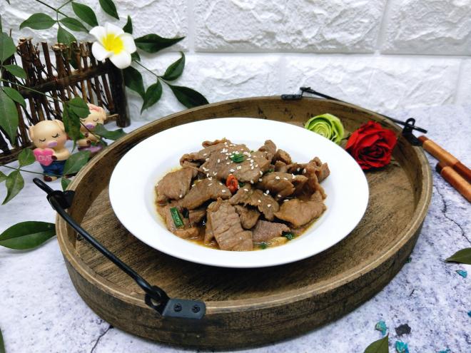 香炒小牛肉