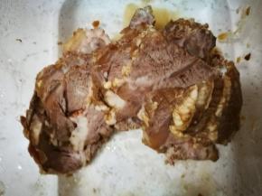 卤牛肉切片