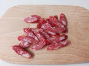 腊肠斜刀切片