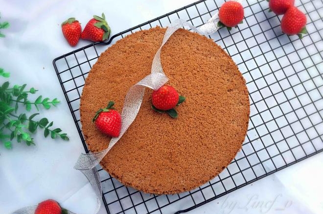 可可戚风蛋糕（八寸）