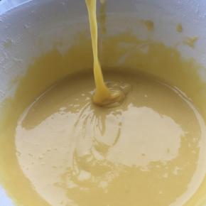 之 字形搅拌至没有颗粒