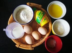 准备食材如图。