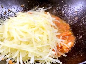 加入土豆丝