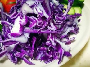 紫甘蓝切丝