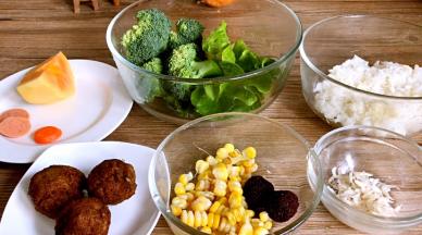 将所有食材都洗净，备用