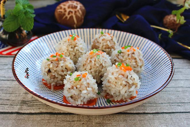 冬菇珍珠肉丸子