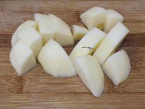 苹果也是一样去皮切块