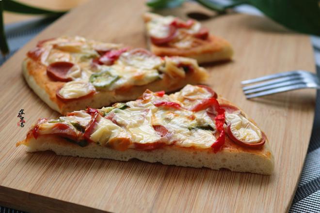 秋葵肠仔披萨