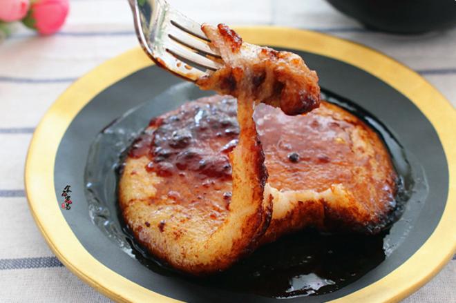 蓝莓酱红糖糍粑