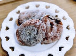 柿子饼要用这种形状的，饼状的不太好包裹。