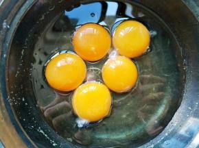 加5个蛋黄备用